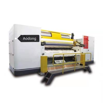 Machine ondulée complètement automatique de fabrication de cartons de 3 plis résistante à l'usure