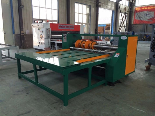 Machine de découpage rotatoire pour ridé, chaîne de production semi automatique du carton 6500kg