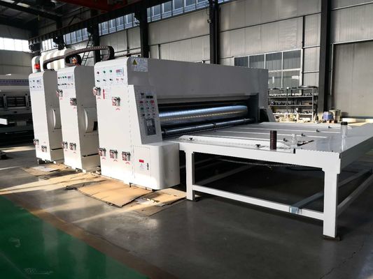 Machine ondulée de Slotter Die Cutter d'imprimante de Flexo de machine de fabrication de cartons de la CE