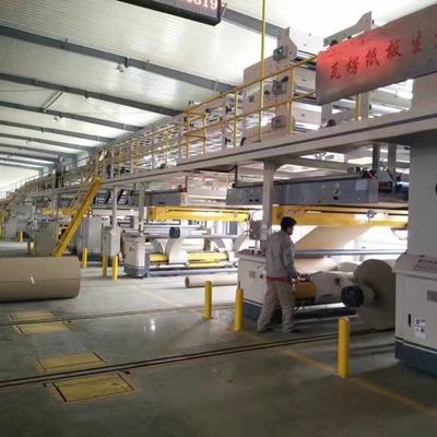 200m/Min Paperboard Production Line, usine automatique de plissement de 5 plis