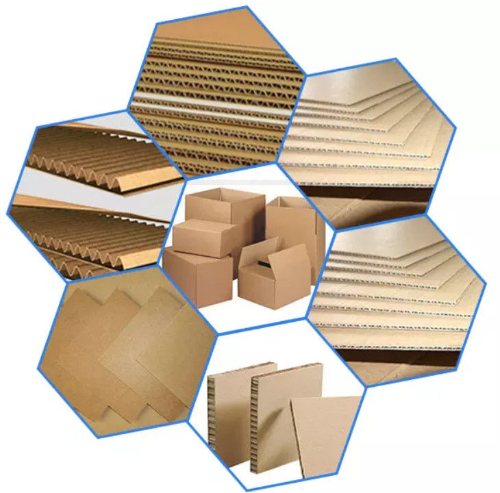 Type Fingerless machine de rouleau de machine de gifle simple de carton ondulé